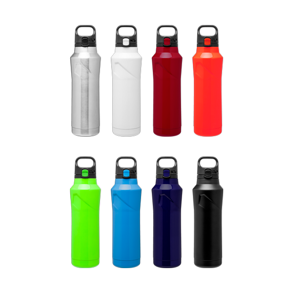 h2go Force 17 oz double wall 18/8 stainless steel thermal bottle - Brand4ia  Custom Drinkware